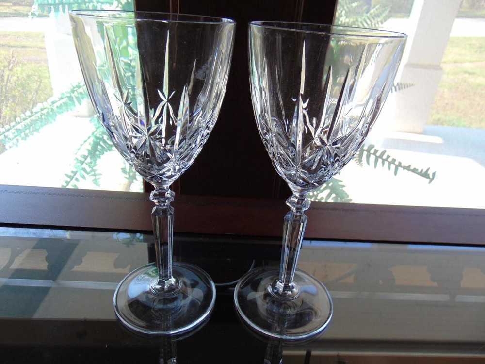 Oneida ORCHESTRA Water Goblet Lead Crystal 8 oz – Set of 2
