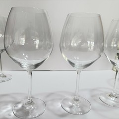 Lenox Tuscany Classics Red Wine Glasses Set of 6 24oz Lead-Free Crystal Signed