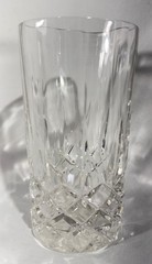 Zajecar 24% Lead Crystal Highball Glasses Set Of 4~Yugoslavia~8 Ozs