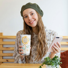 20oz Stainless Steel Tumbler for Niece Gifts from Auntie Aunt Uncle Birthday