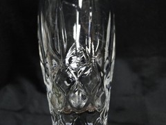 Kristal Zajecar Nobility, Vertical & «X» Cuts: Champagne Flute (s), 8 1/4″ Tall