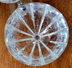 2 Waterford Crystal Marquis Omega 8.5″ Tall Wine Goblets Glasses Vintage