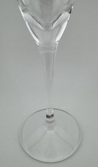Set Of 3 Rogaska Celebration Crystal Disco Beat Tall Champagne Flutes