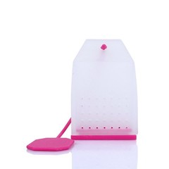 Loose Strainer Filter Dip Infuser Tea Plastic Leaf Silicone Tea Infuser Bags