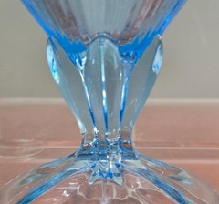 Vintage Fostoria Monet Light Blue Collection – Iced Tea Glasses Set Of 4