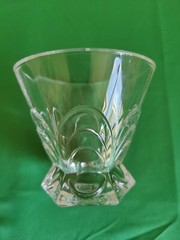 Set of 4 Crystal Julia Whiskey Glasses High Quality Crystal Cut Made in Poland