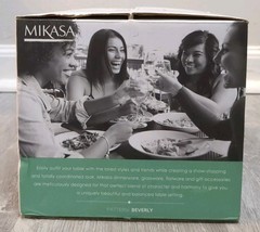Mikasa Beverly Highball Glasses 11.75 Oz, Lead-Free, Crystal, Set of 4