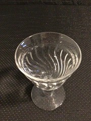 FOSTORIA COLONY water glass goblet clear FOOTED 5 1/4” EXCELLENT