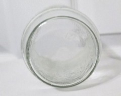 Vintage 6″ Libbey Chateau 1970s Clear Glass Tumbler Seams Dimple Pebble Textured