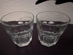 LIBBEY DURATUFF Whiskey Glasses Set Of 2 “ Pre Owned’ Excellent Condition “L@@K”