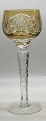 Set 5 Nachtmann Cut To Clear Green Blue Red Amethyst Amber Purple Cordials Shots