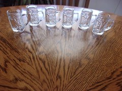 Beer Mini Mug Shot 1.5 Oz Handled – Set of 6