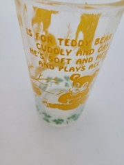 Vintage Decorative Glassware Lyrics from Classic Nursery Rhymes.