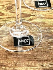Set of 4 Mikasa Preview XY 732/007 Crystal Champagne Flute Glasses Slovenia