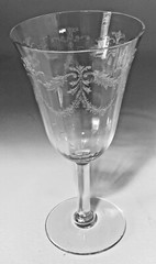 1 FOSTORIA VICTORY Stem 766 Etch 257 WATER GOBLETS 6 5/8″ TALL Holds 10 oz full