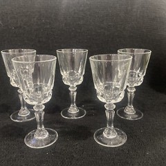 Set of 8 Princess House Esprit Crystal Cordial Glass 4 1/2” – Like New
