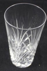 Gorham Crystal Cherrywood Clear Flat Juice Glass Tall Sherbet and Goblet