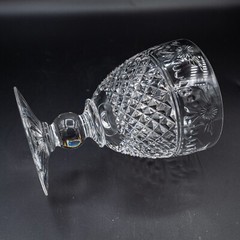 BASE CHIP Stuart Crystal Beaconsfield (Ball in Stem) Water Goblet Glass 4 7/8″