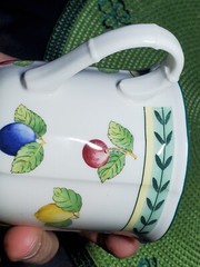 Set Of 5 – Villeroy & Boch French Garden Fleurence Mugs Cups Coffee Tea