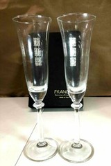 Franco Champagne Flutes – Italy Set of 2 in Box