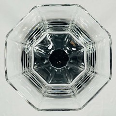 Vintage Luminarc Octime Black Stem Wine Glass