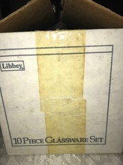 PFALTZGRAFF Libbey VILLAGE Pattern GLASSWARE Set of 10 Cooler GLASS 16oz TUMBLER