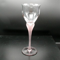 Mikasa Crystal (Sea Mist Amethyst Frosted) 8 3/8″ WINE GLASS(es) (9 left)