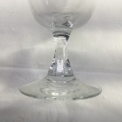 Orrefors Crystal Sven Air Bubble In Stem Water Glass And Champagne Glass Vintage