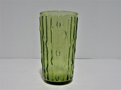Anchor Hocking Tahiti 10 oz Flat Tumbler Avocado Green