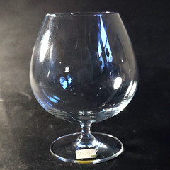 MIKASA NICOLE BRANDY SNIFFTER GLASS, Blown Glass, 5 1/4″, 14 Oz, GERMANY