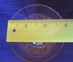 3-HOCKING GLASS CO. Princess Pattern Yellow Topaz 5 1/4″ Ice Tea Flat Tumblers