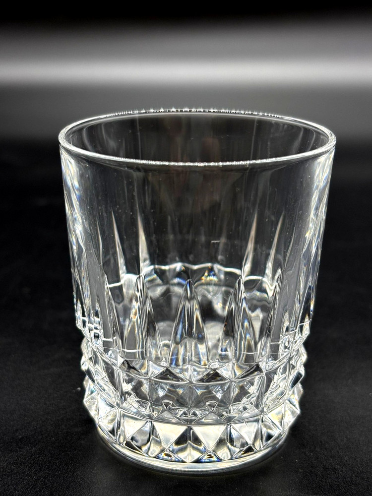 Vintage Cristal D’Arques Tuilleries Villandry Old Fashioned Whiskey Glasse 7.5cm
