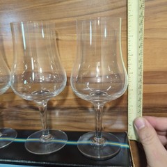 Orrefors Elixir Wine Tasting Glasses By Nils Lanberg 1969 Original Box