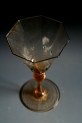 VINTAGE VENETIAN SALVIATI WINE GLASS