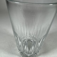 Set of 10 Clear Paneled Drinking Glasses 12 oz Juice Water Tumblers