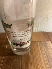 12 Days of Christmas 3rd Day Glass Replacement Three French Hens