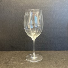 Mikasa Cheers Red Wine Crystal Glass Choose: Spiral Bubbles Horizontal Vertical