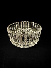 Cristal D’Arques Montparnasse Heavy Full Lead Crystal Candy / Nut Bowl