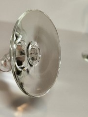 Set of 2 Vintage 1950s Gay Fad Beau Brummell Tipsy Cocktail Martini Glasses