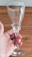 Lot of 4 Different Sizes & Styles of Glasses Cocktail Champagne Wine