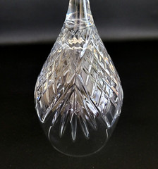 Royal Doulton Stratford Crystal Iced Tea Glass Cut Fans & Criss-Cross – One