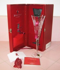 2005 Waterford Crystal Champagne Flute 12 Days Christmas #1 Partridge Clare NIB