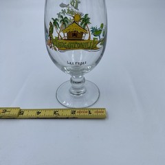 Jimmy Buffett Margaritaville Las Vegas Hurricane Glass Souvenir