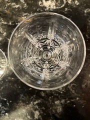 Waterford Crystal Wine Glasses Lot of 3, (2) 5.5″ tall 3oz, (1) 6.75″ tall 9oz