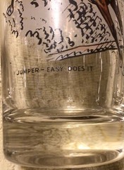 Equestrian Racing Mare And Foal Jumper Glasses Set of 3 Frank Childer