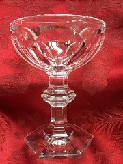 FLAWLESS Stunning BACCARAT Glass HARCOURT 1841 Crystal SHERBET CHAMPAGNE COUPE