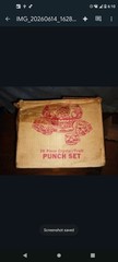 Jeannette 26pc Glass Punch Bowl Set 2 1/2 qt, 12 Cups & 12 Hooks Clear
