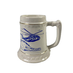 1968 United Aircaft Sikorsky USMC CH-53 and Stallion Helicopter Coffee Tea Mug