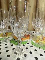 Marquis by Waterford set of 6 iced tea glasses brookside pattern FL2476