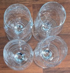 Set of 4 Waterford Marquis Moments Stemmed Beer Glasses, 15.5 oz
